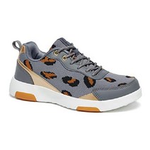 OrthoComfoot 여성용 정형 외과 신발 아치 지원 운동화 신경 병증 회복 내전 중족골통 건막류 Orthaheel 그레이 / 화이트 사이즈 8.5, 6.5-7, W4-그레이