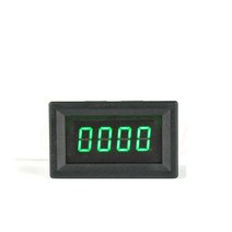 전기계량기 4 비트 LED DC 01000V 2000V 3000V 전압계 5V 12V 배터리에 대 한 높은 정밀도 디지털 디스플레이 고전압 볼트 미터, [03] GREEN, [01] 01000V