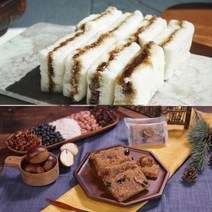 [설 명절 선물세트] [착한떡] 달콤한 백설기 15개 + 대추약식 15개 (총30개)