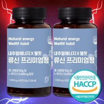 웰핏 류신 단백질 타블렛, 60정, 2개