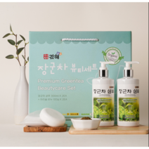 리쏠 녹차장군차샴푸세트 샴푸2+ 수제천연비누2 + 비누망증정 비건 친환경 정수리냄새 향기좋은샴푸 선물세트추천