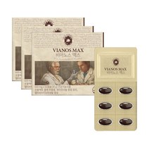 네추럴에프앤피 트루포뮬러 비아노스 맥스 600mg 60캡슐 3개
