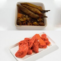 일미식품 청양고추절임400g +양념명란400g, 1set