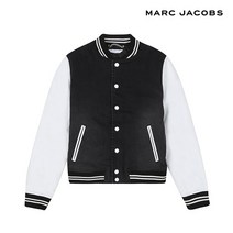 마크제이콥스키즈 공용 배색 야구점퍼(차콜)