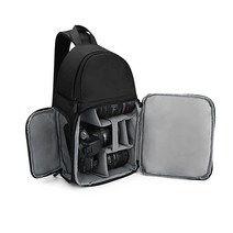 백팩 슬링백 카메라 케이스 슬링 가방 DSLR SLR 방수 사진 여행 하이킹 및 사이클링