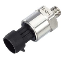 AUTEX 압력 변환기 센서 100 Psi 전송기 316 스테인리스 스틸 오일 송신기 0.3cm(1/8인치) -27 NPT 연료 공기 수압용 148945