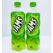 칠성 탐스 제로 사과키위, 600ml, 24개