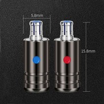 베릴륨 구리 오로라 로듐 도금 A2DC 플러그 CKS1100 LS 시리즈 LS400 테일 홀 3.5mm