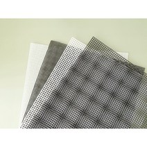 가방망 사각 뜨개망, 4, 블랙 60*42