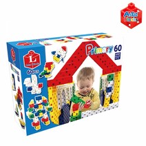 할인존Wx23H23 아텍블럭 L블럭 프라이머리 60 (큰블럭) (AT151770) 블록 블럭 블록완구 블럭완구 과학블럭