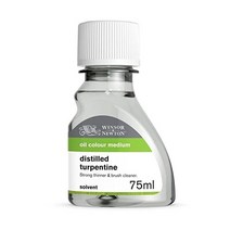 윈저 앤 뉴튼 증류 오일 테레빈유 75ml Winsor & Newton