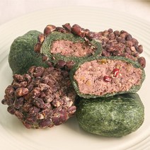 호미담 아침대용떡 저당 팥앙금 제주 오메기떡, 90g, 18개