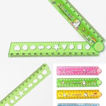 30CM 접이식 자 사무용품 개업자 10CM자
