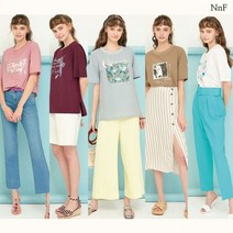 루시앙 NNF 여성 루즈핏 프린트 블라우스 5종 택1