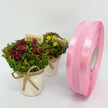 포장 리본 끈 제이제이리본 양단오간디B 7mm 15mm 25mm 40mm 20컬러 ( 길이 45M 90M ) 공단리본, OB15, 25mm(45M)