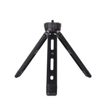 술 삼각대 DSLR ILDC 캠코더 프로젝터용 확장형 여행용 미니 리플렉스 카메라 알루미늄, [01] black, [01] as show, 01 black_01 as show