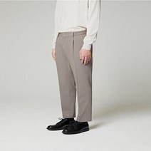 헤지스 베이지 스탠다드핏 슬랙스 HZPA1D801I2