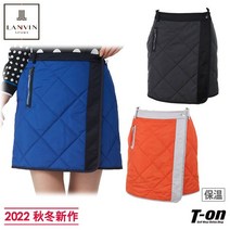 랑방 여성 골프 웨어 겨울 치마 / 패딩 누빔 스커트