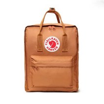 Fjallraven Kanken 세련된 디자인의 클래식 가방 워터프루프 디자인 7L/16L/20L 성인 및 어린이용 자갈색