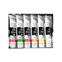 [터너] 아크릴 과슈 물감 세트 20mlx6색 Lumi