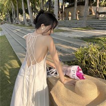 휴양지쇼핑몰 신혼여행 꽃무늬 하와이 여름옷 비치롱 쇼핑몰 휴가룩 휴양지 미니 원피스 화이트비치 여행원피스