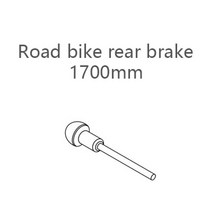 1+1 2개 자전거브레이크케이블 자전거 브레이크 전선 튜브 와이어 테프론 테플론 케이블 기어 변속 겉선 속스테인레스 스틸 시프트 mtb 도로 내부 앞 뒤 기, 로드 바이크 r 브레이크