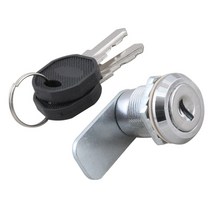 명가철물 캠록키 KC-4 자물쇠 열쇠 원형 동전 서랍 캐비넷, 1개