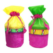 폐백 술병 주머니 20x30cm 1p 전통 혼례 결혼 식 잔치 선물 답례 포장 파우치 용, 단품