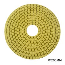 폴리싱 폴리셔 광택기 패드 8인치 200mm 다이아몬드 연마 패드 습식 사용 그라인딩 휠 대리석 화강암 콘크, 08 2000_01 8 inches_01 1 개