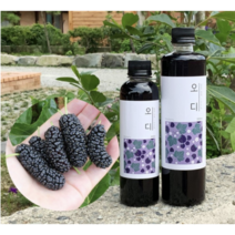 {농부프린스오디청} 농부프린스 오디청 오디원액 오디즙 오디효소 오디액 600ml 자연발효, 300ml, 1개