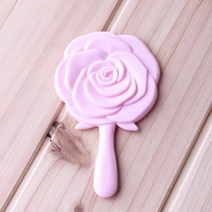앤뷰티 미니손거울 원형손거울 손잡이 공주 손거울
