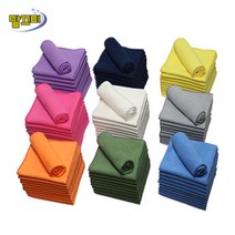 말끄미 항균 극세사 초극세사 경편테리행주10매 30x30