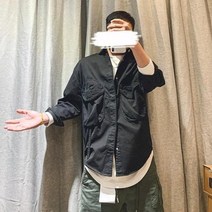 셔츠 남방 블랙 정장 면접 장례식장 조문 오피스 베이직 건빵 남원숙항 스타일 일품 디자인 미니멀룩 패션표 시크 긴팔 카고