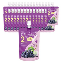 더존건강 한끼 곤약젤리 포도, 120개, 150ml