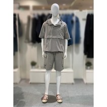 애드혹 아노락 반팔후드 세트 A4UJSP10