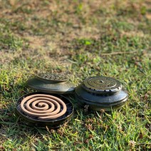 밀리터리 빈티지 모기향 캠핑 낚시 야외 휴대용 거치대 연소기 받침대 홀더, 38HD(상부가 납작한 스타일)