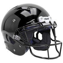 Schutt Sports Vengeance PRO LTD II 대표팀 풋볼 헬멧(페이스 마스크 미포함) 블랙 미디엄, Small