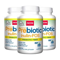 자로우 포뮬러스 프리바이오틱스 이눌린FOS 프리바이오틱 화이버 파우더 180 g 3개 세트
