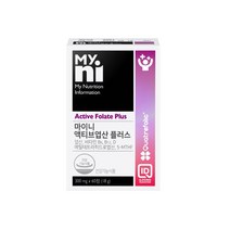 [일동제약] 엽산 엽산제 정 알약 컙슐 60정 활성 4세대 비타민 D3 B6 B12 임신 전 준비 초기 임산부 마이니 ncs 액티브엽산 마이니 식약처 식약청 인증 인정, 엽산300mgx60정2병