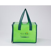 ZZJJC 부직포 케이크 보온백 밀크티 보온백 알루미늄박 도시락백 피크닉 아이스백보냉 가방, 8인치 32*32*20, 그린1