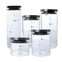 내열 밀폐용기통 MAKA 굿메모리 캐니스터 내열저장병, 1개, 1800ml