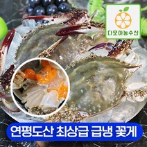 다모아수산 연평도 최상급 급냉 냉동 꽃게, 6.연평도 급냉 숫꽃게 특대 2kg(4~6미)