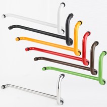 강화도어손잡이 L자 파이프 센터200x550mm, 5.L자파이프 빨강 센터200x550mm