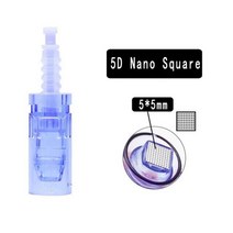오토 MTS 니들 카트리지 닥터펜 Ultima A6 펜 E30 M7 M5 microneedling 9 12 36pin Nano Round PMU 아이 라이너 반영구머신 메조테라피, 5D 나노스퀘어