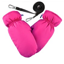 겨울패딩장갑 남성 여성 보온 두꺼운 기모 바람막이 방수 방한 목걸이 마저도 가리키다 아들 민 스키보드장갑 1751223607