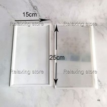 인테리어화분 대형 사각형 콘크리트 화분 실리콘 몰드 DIY 다육 식물 시멘트 꽃 바구니 점토 정리함 수납함수제, [01] Tray Mold