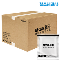 청소해결사 배접 쓰레기 비닐 봉투 90X110 특대형 300매 백색 100L 분리수거 봉투