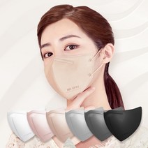 케이에이 KA KF94 새부리형 퓨어 라이트핏 여름 쿨 마스크 50매, 화이트, 중형