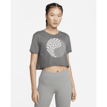 [국내/정품] 나이키 드라이 핏 여성 크롭 티셔츠 DQ3320068