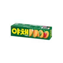 롯데 야채크래커 83g 4개 쫀듯한 바삭한 수제쿠키 사무실간식, 11개